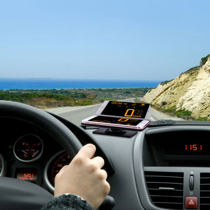HUD Heads Up Display Universal for IPhone Android GPS Navigation Reflector Projector