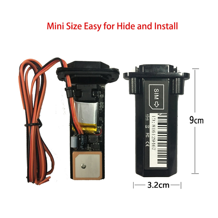 4G GSM GPS Tracker Mini Size Waterproof for Car Motorcycle Truck Tracking with Online Tracking System Software