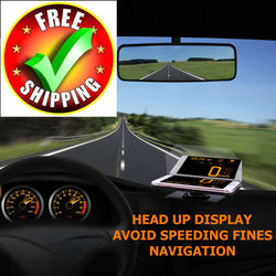 HUD Heads Up Display Universal for IPhone Android GPS Navigation Reflector Projector