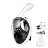 Snorkel Diving Mask Full Face Anti Fog for Gopro Action Camera