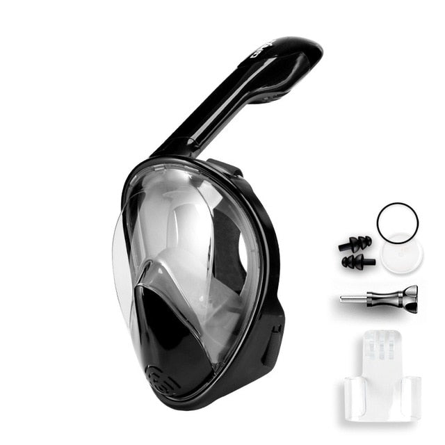 Snorkel Diving Mask Full Face Anti Fog for Gopro Action Camera