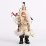 Christmas Santa Claus Doll Toy Christmas Tree Ornaments Decoration Exquisite For Xmas