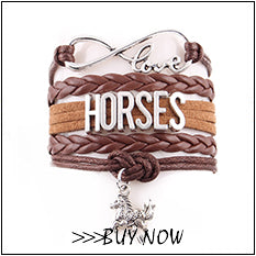 Infinity Border Collie Leather Wrap Charm Bracelet