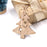 10PCS DIY Christmas Snowflakes & Deer & Tree Wooden Pendants Ornaments Decorations Xmas Tree