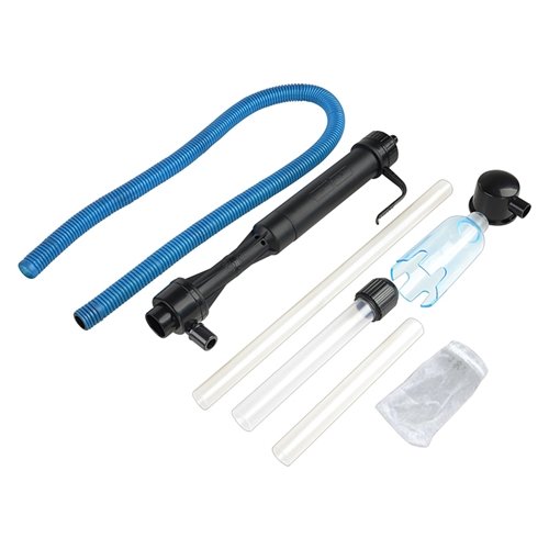 Aquarium Fish Tank Vacuum Gravel Cleaner Siphon Soft Silicone Hose Vacuum Cleaning Aquarium