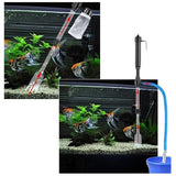 Aquarium Fish Tank Vacuum Gravel Cleaner Siphon Soft Silicone Hose Vacuum Cleaning Aquarium