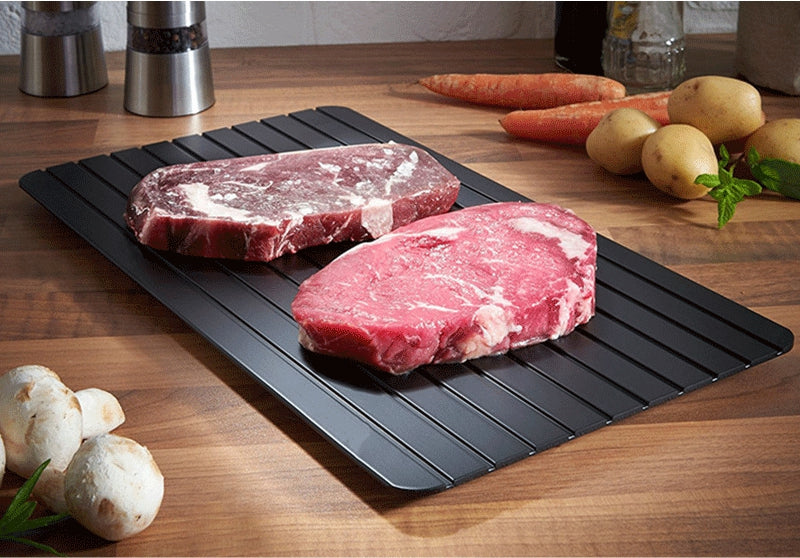High Quality Fast Defrosting Tray: Defrost Meat or Frozen Food Quickly Without Electricity