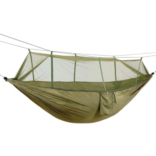 Portable 1-2 Person Camping Hammock with Mosquito Net