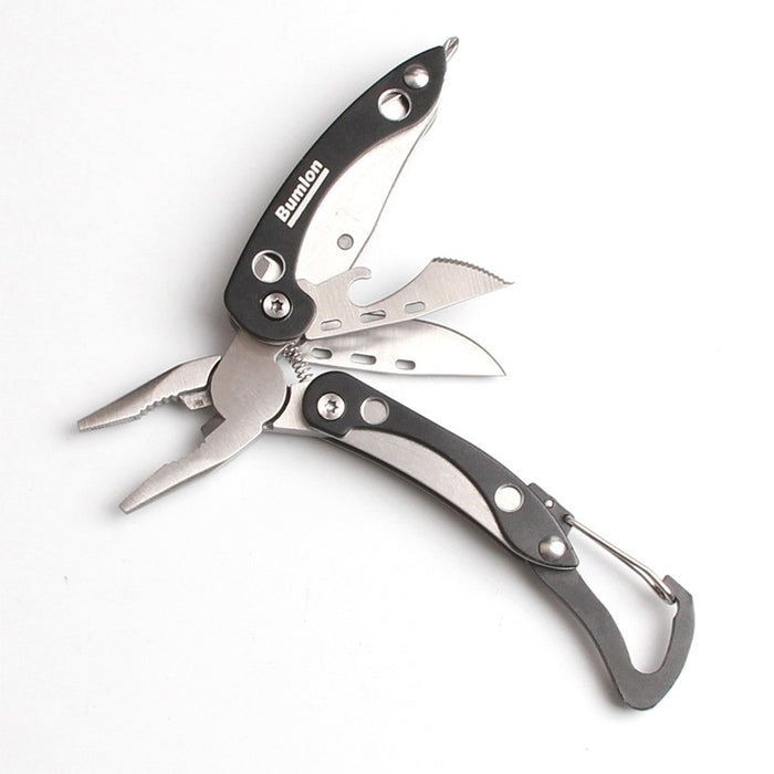 Outdoor Camping Gear Tactical Folding Pocket Knife Stainless Steel Opener Travel Survival Pliers